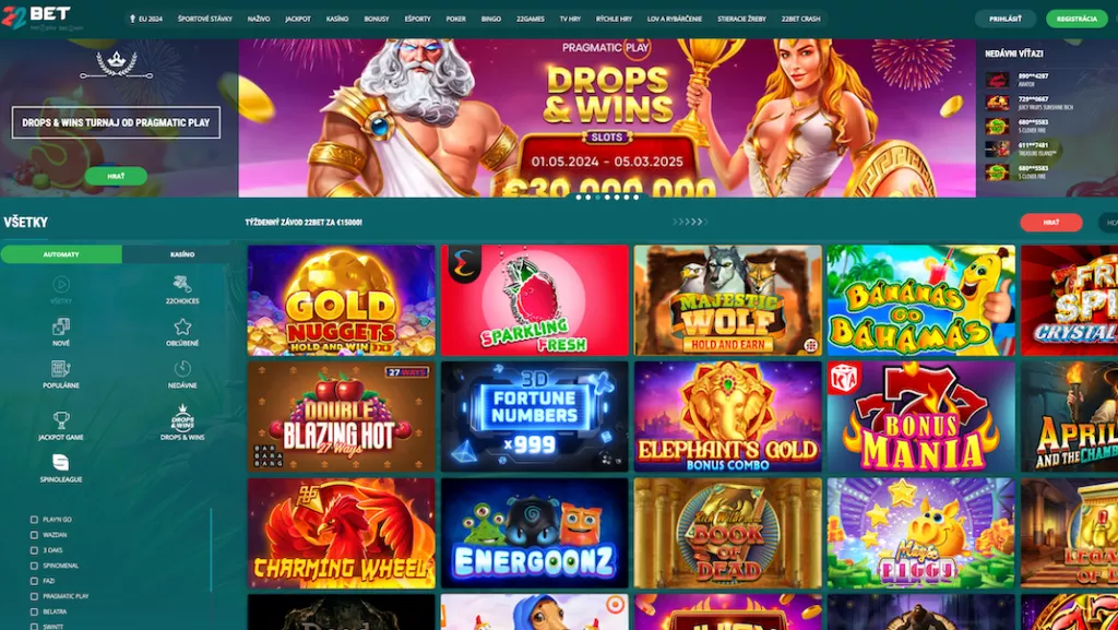 22bet aplikácia TOC 4