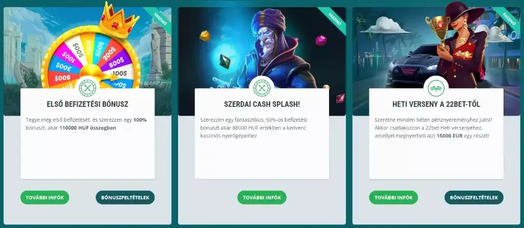 22bet fogadás TOC 9