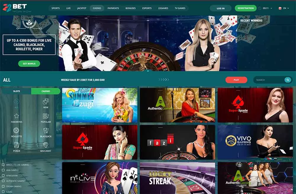 22bet derības TOC 8